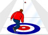 Virtual curling