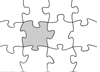 White Jigsaw