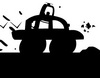 Black White Car